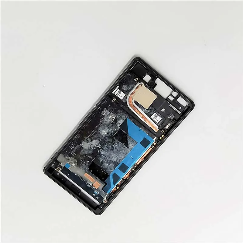 Для Sony Xperia Z5 E6603 E6653 E6633 E6683 передняя рамка для мобильного телефона Корпус Сменные