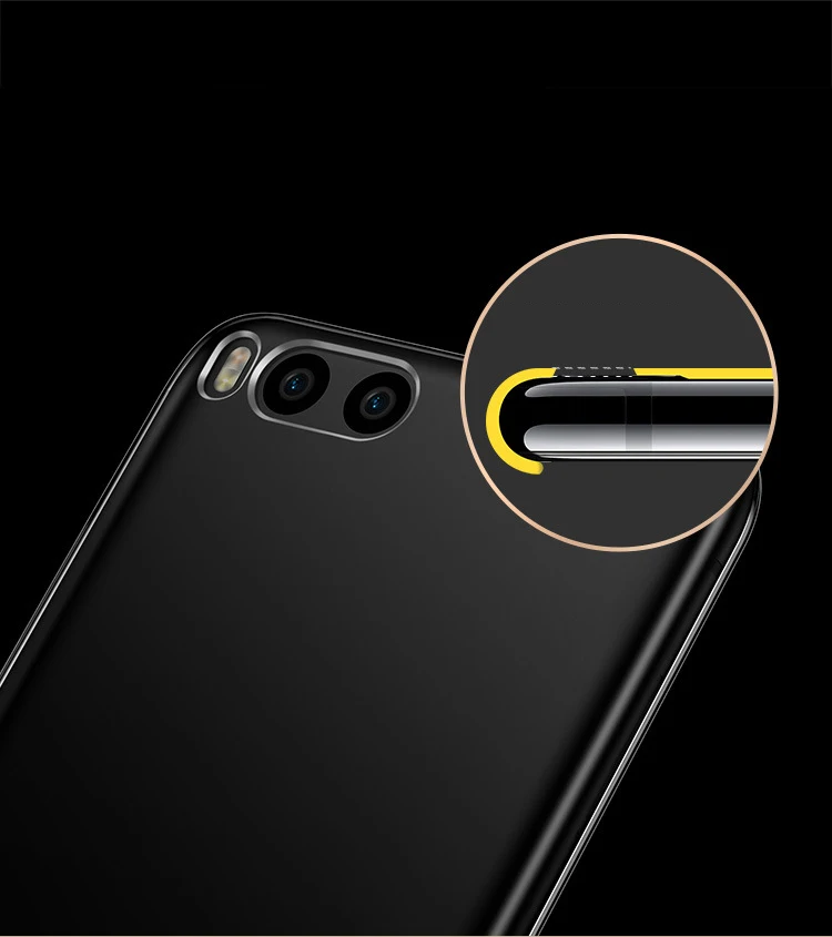 URSHINE Clear Back Cover for Xiaomi Mi6 Prime Mi 6 Luxury 360 Degree Protection Ultra Thin Slim Transaprent Soft TPU Phone Case |