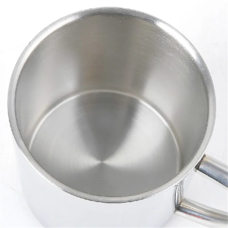 Лидер продаж 300 мл эспрессо Кофе молоко Чай Кружка Пивная кружка молока серебро