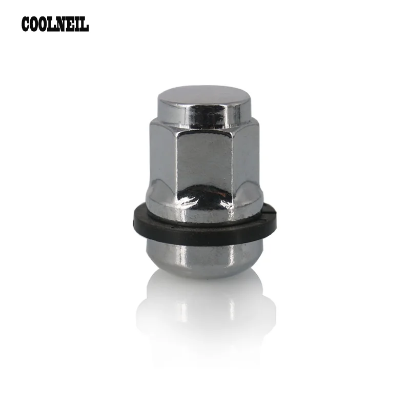Аксессуары JDM 4x M12x1.5/1,25 мм Замена 37 мм Колесные гайки из сплава стали HEX21mm для Toyota