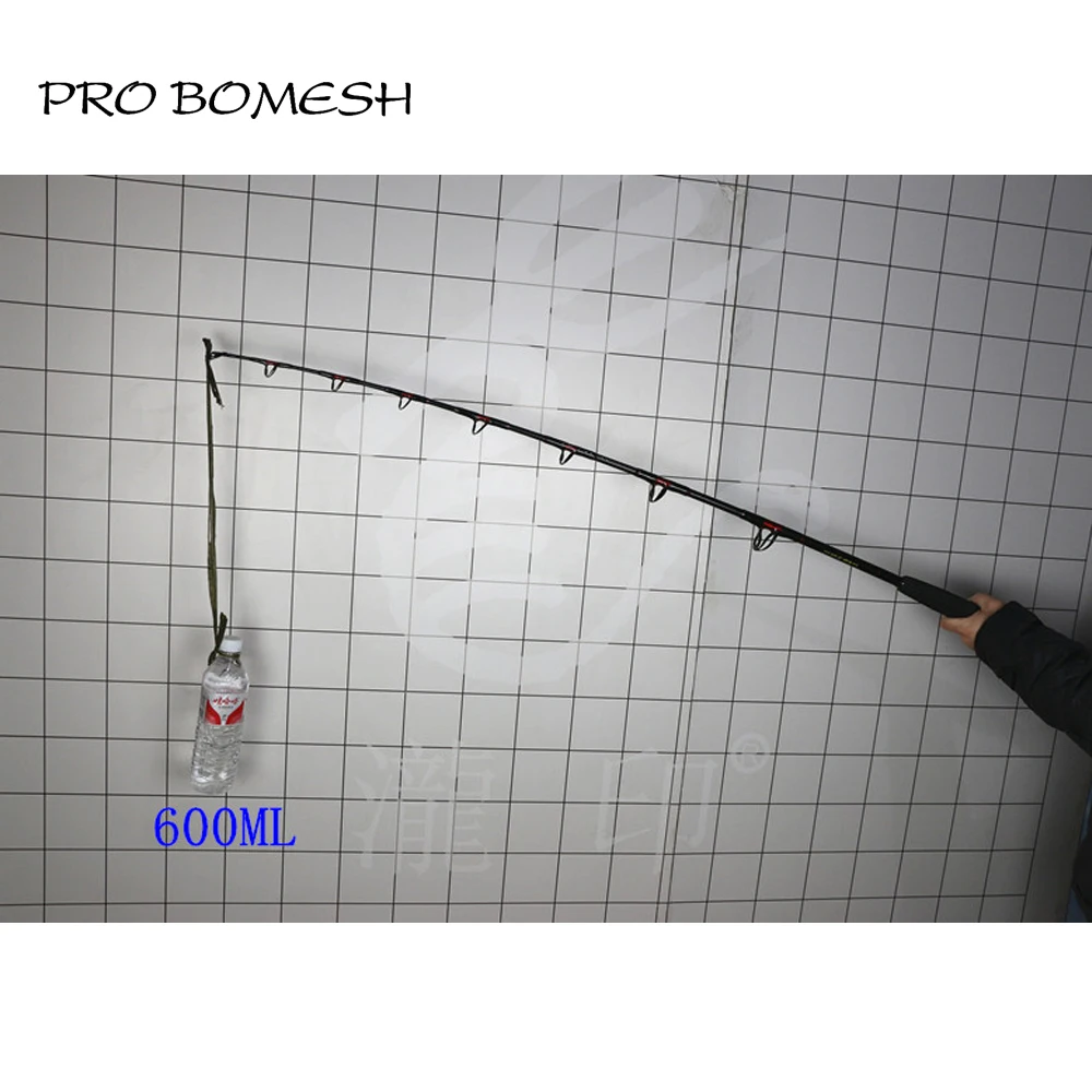 Pro Bomesh 1 шт. 1,84 м 1 секция 20-40 фунтов удилище для ловли на блесну глубоководная Удочка лодочная удочка