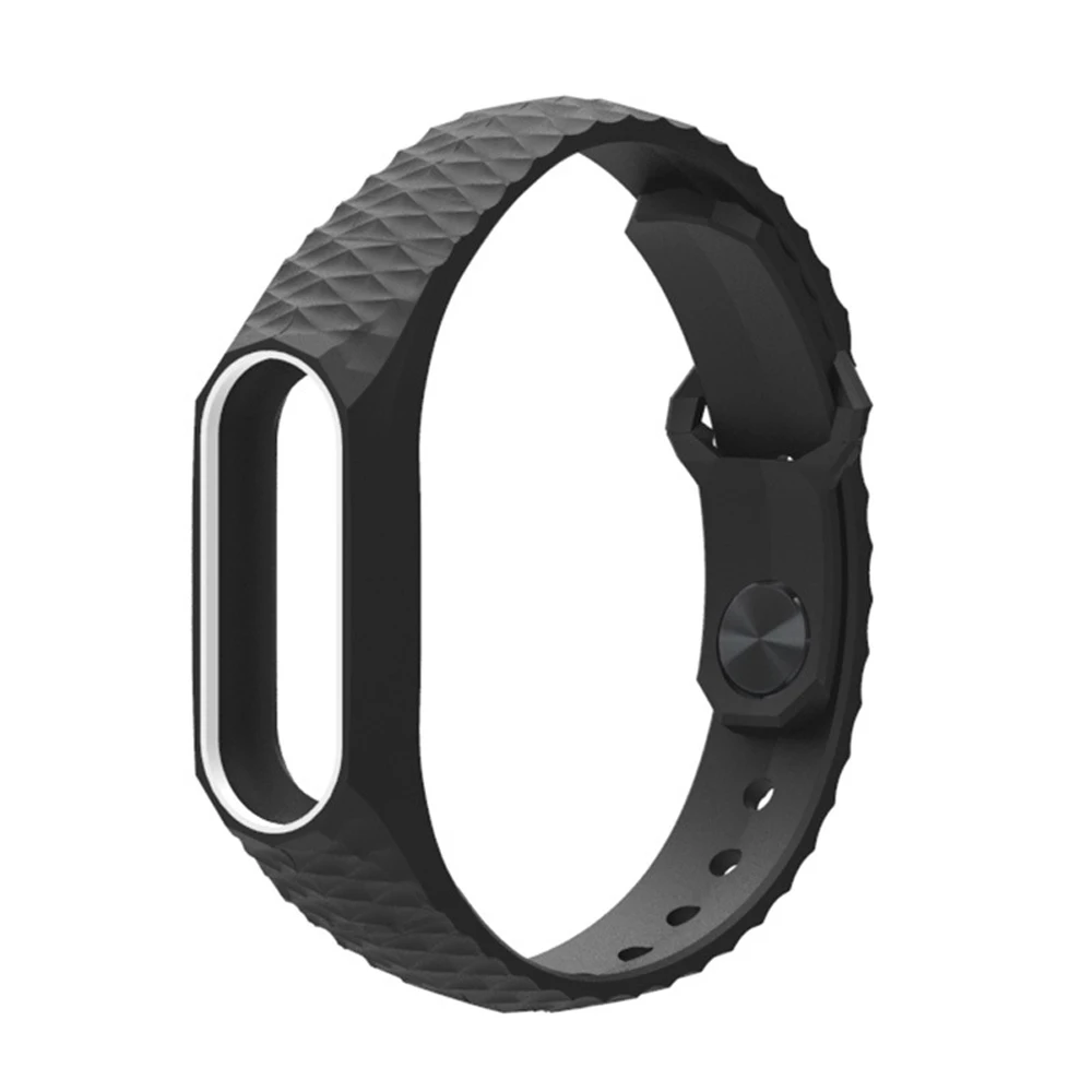 Цветной ремешок для Xiaomi Mi Band 2 силиконовый сменный Браслет аксессуары смарт