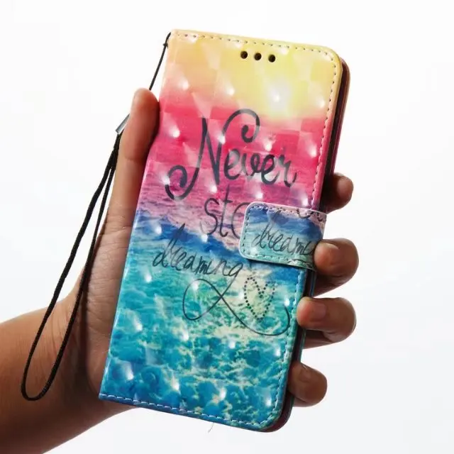 Color I Чехол для телефона для Xiaomi Redmi Note 8 T, кожаный чехол для Redmi Nte 8 T, чехол, роскошный флип-кошелек, чехол, Note8t Coque - Цвет: Color I