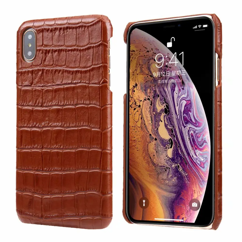 Модный Роскошный чехол из натуральной кожи для iPhone 11 Pro Max Xs XR X 8 7 Plus SE Ультратонкий