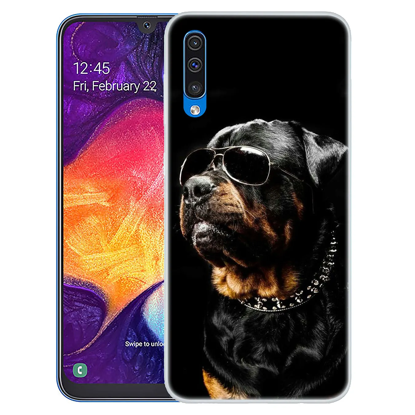 Милый жесткий чехол для телефона Lavaza Rottweiler Dog Samsung Galaxy A20E M40 M30 M20 M10 A10 A20 A30 A40 A50 A60 A70 S
