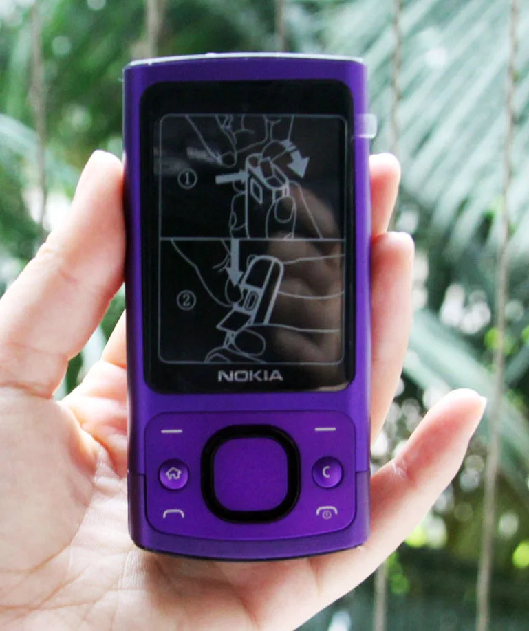 NOKIA 6700s 6700 Silder мобильный телефон 3g GSM разблокированный Восстановленный телефон фиолетовый и горячая Распродажа телефон