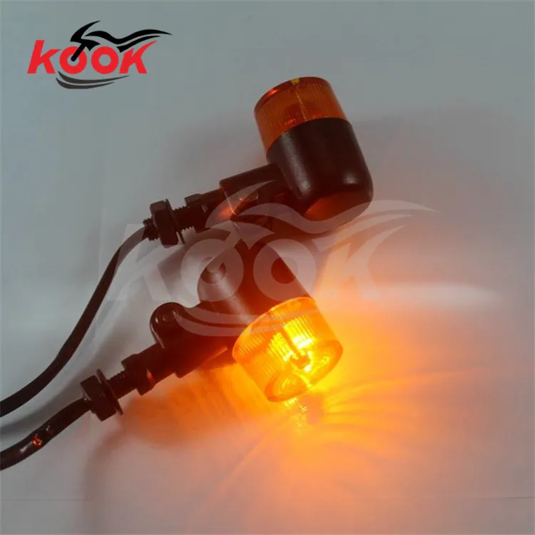 

professional motorcycle Turn signal Indicator light for Harley Davidson motorbike LED Amber lamp universal modification parts