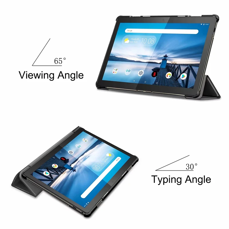 Премиум ПУ кожа легкий противоударный чехол для Lenovo Tab M10 TB X605F 10 1 "планшет|Чехлы