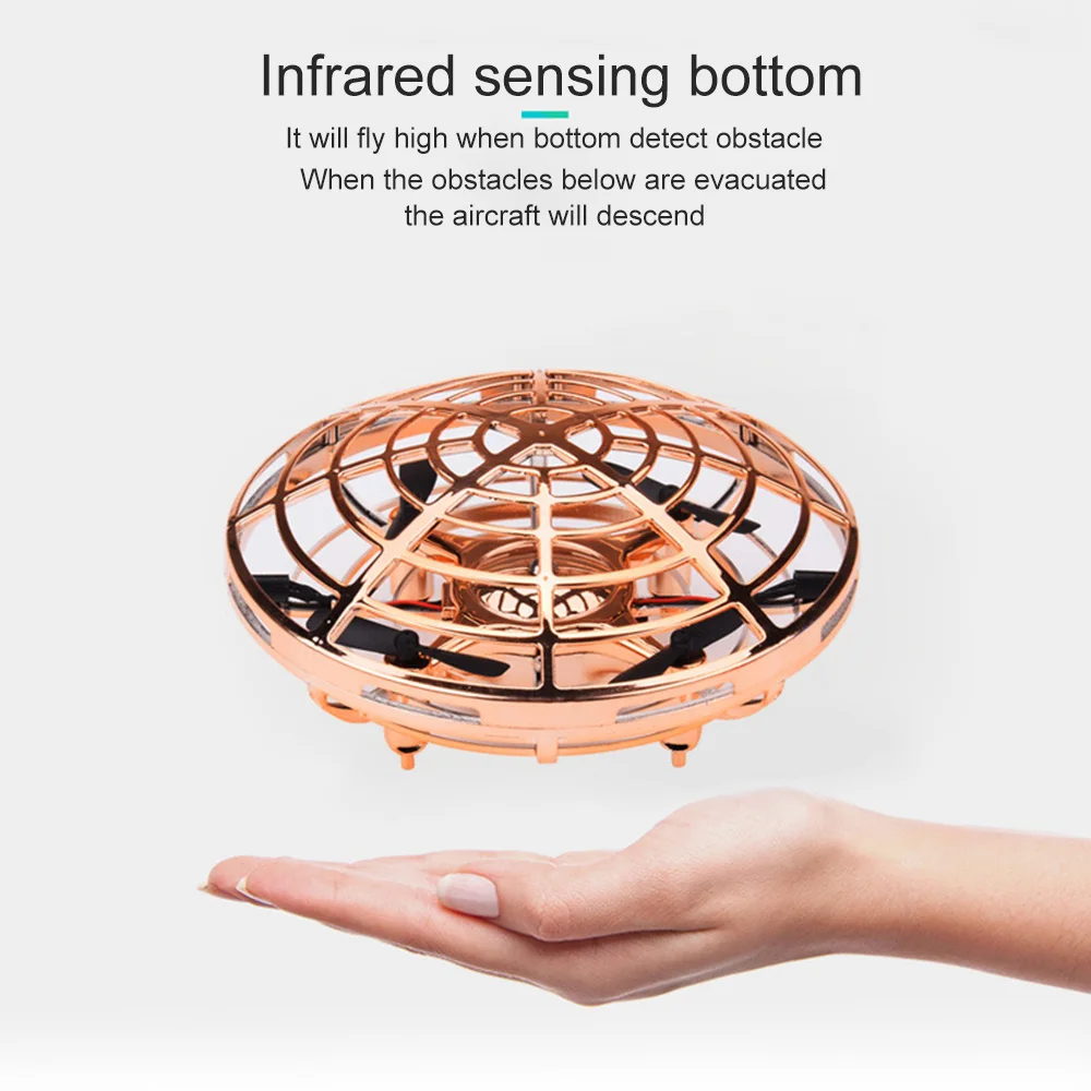 Фото Flying Helicopter Mini Drone Altitude Hold Induction Aircraft Quadcopter Levitation UFO RC Toys For Kids Fun Gift Игрушки и хобби Flying Helicopter Mini Drone Altitude Hold Induction Aircraft Quadcopter Levitation UFO RC Toys For Kids Fun Gift Игрушки и хобби