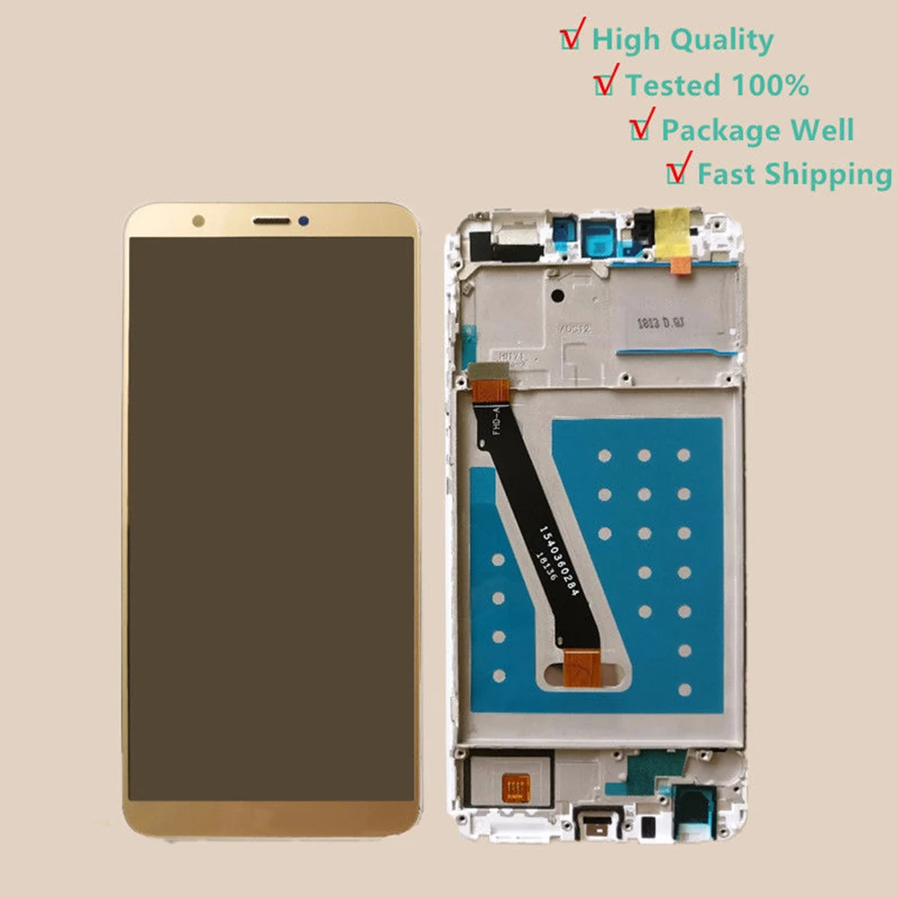 Сменный сенсорный ЖК-дисплей с рамкой для Huawei P Smart FIG-LX1 | Мобильные телефоны и