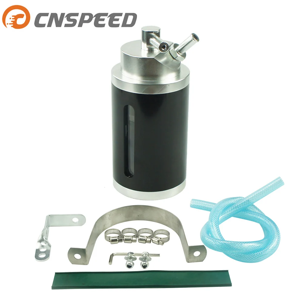 

CNSPEED 0,5л масляный бак гоночный масляный бак/маслоуловитель масляный резервуар Catch can бак топливный бак YC100779