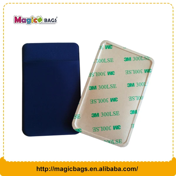 Эластичный лайкровый карман для телефона держатель карт кошелек липкий клей