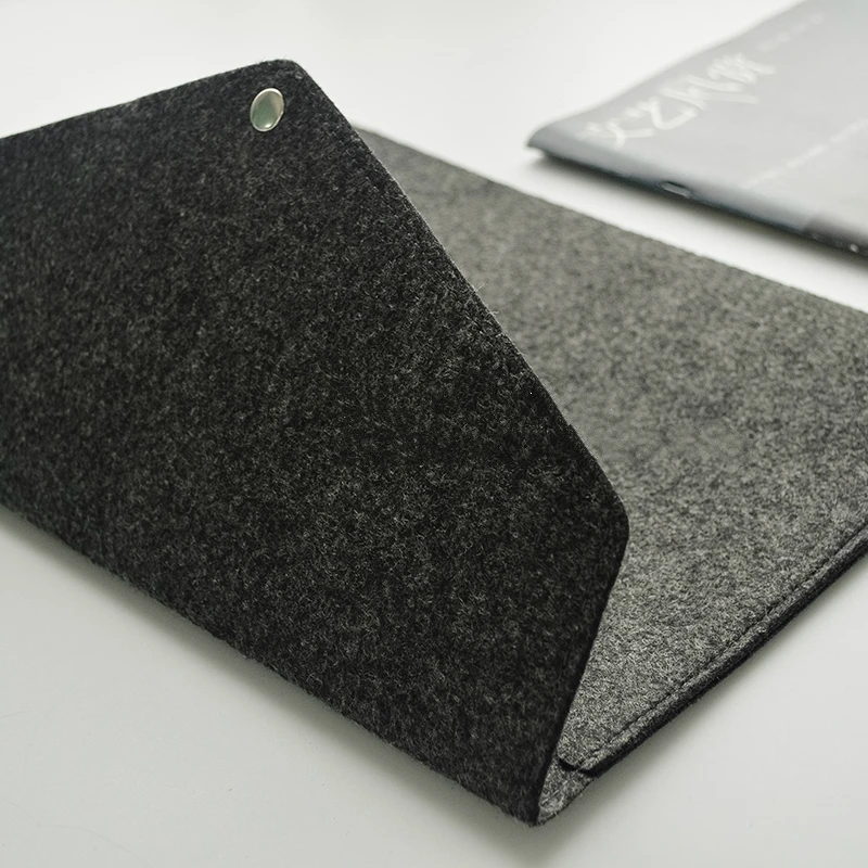 Простой офисный портфель A4 с шерстяной пряжкой Офисная сумка-портфель