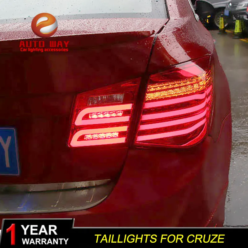 Автомобильный Стайлинг задний фонарь чехол для Chevrolet Cruze задние фары 2009- Cruze задние фары светодиодный задний светильник задний фонарь светодиодный стоп-сигнал