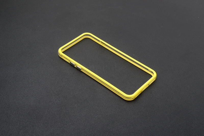 Гибридный Средний прозрачный мягкий ТПУ бампер для iphone 6 6s 7 8 plus X XS MAX XR боковая защита рамка Крышка мягкие силиконовые чехлы