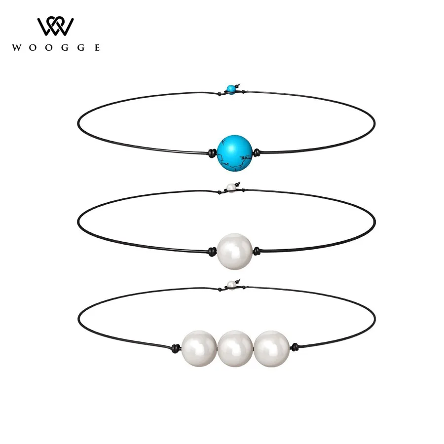 Collier Femme 2018 модное летнее ювелирное изделие ручной работы из натуральной кожи