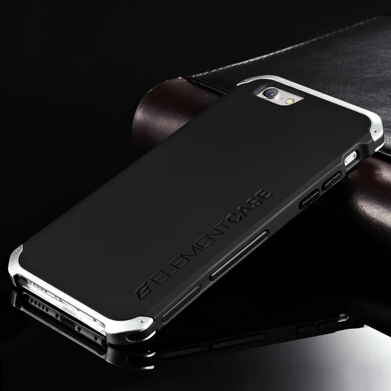 Роскошные чехлы для телефонов iPhone 6s с дизайнерским алюминиевым и
