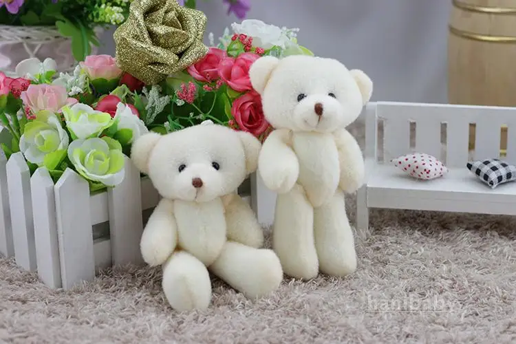 40 шт. 12 см маленькие Мишки Тедди|bear doll|teddy bear dollmini teddy |
