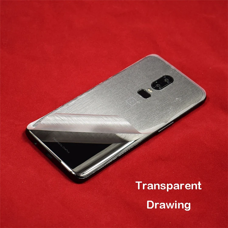 Пленка наклейка для OnePlus 7 Pro 3D красочное углеродное волокно Skins пленка на заднюю