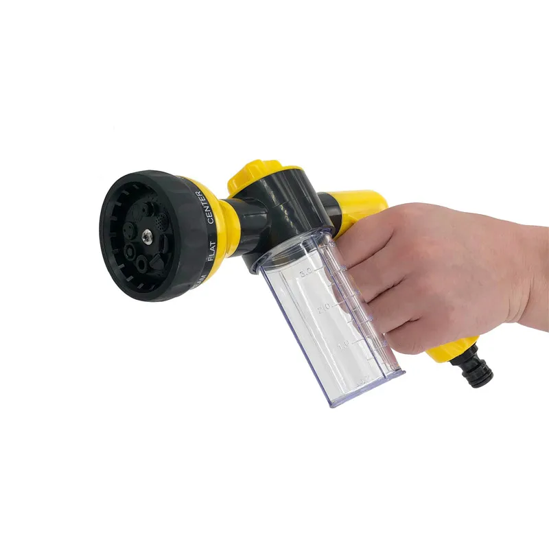 Выдвижной садовый шланг 3 раза Телескопический гибкий резиновый высокого