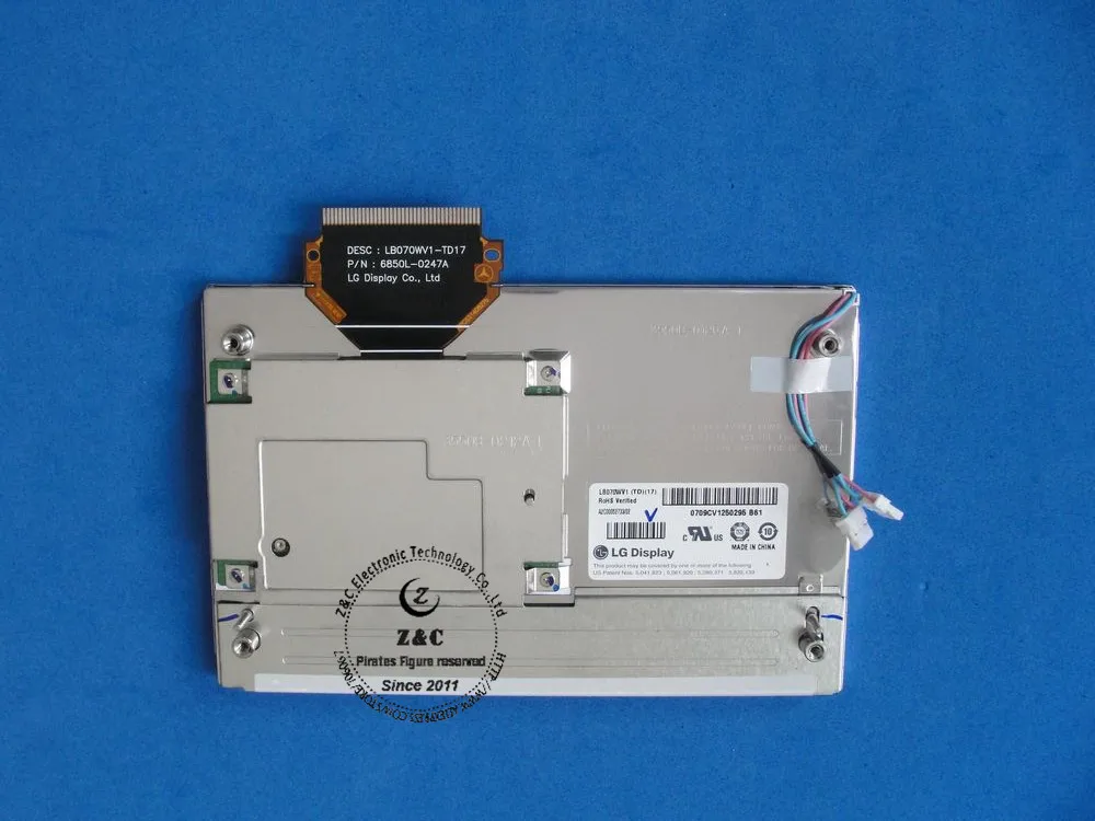 LB070WV1 (TD) (17) TD17 Фирменная новинка оригинальный 7 дюймов 800*480 ЖК дисплей Экран
