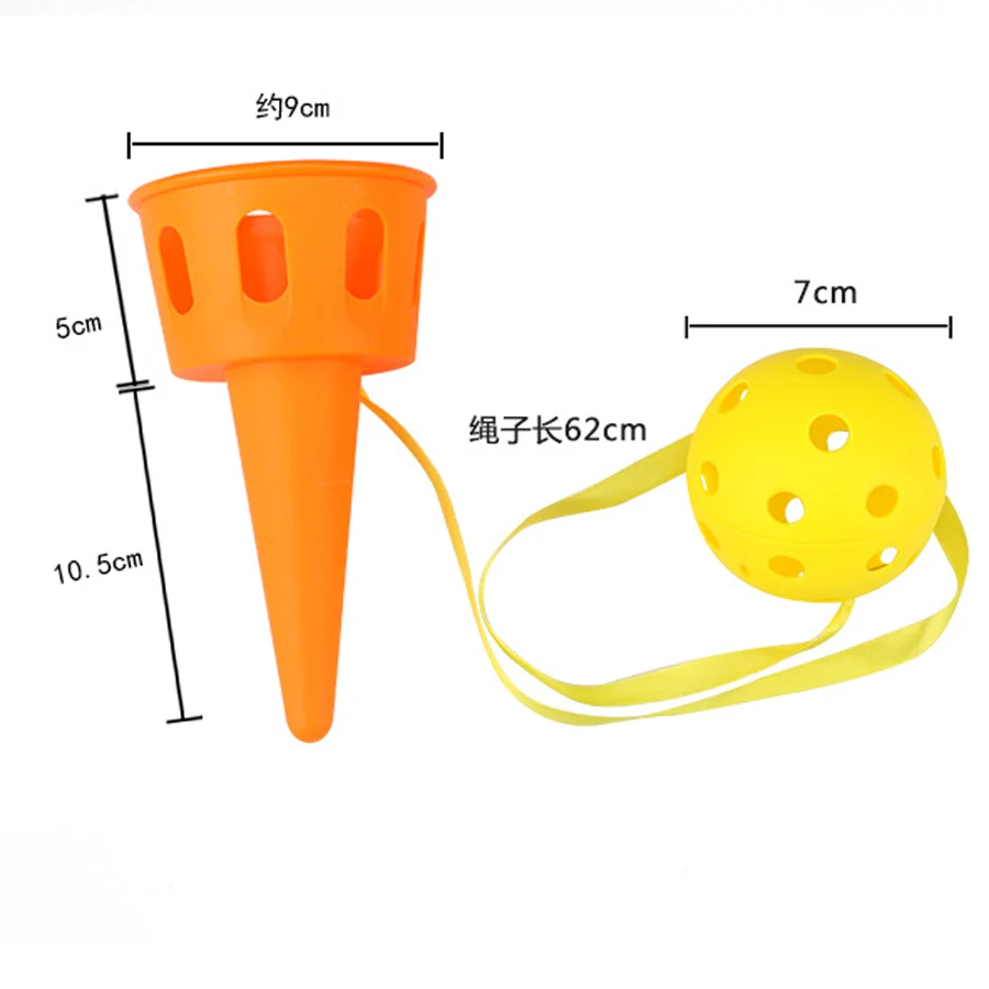 Дети начать поезд Kendama координата ловить мяч веселье наружные спортивные игрушки