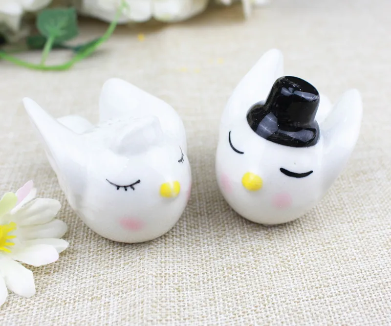200 шт. = 100 наборов вечерние Тия соль и перц|bird salt and pepper|salt peppersalt pepper wedding |