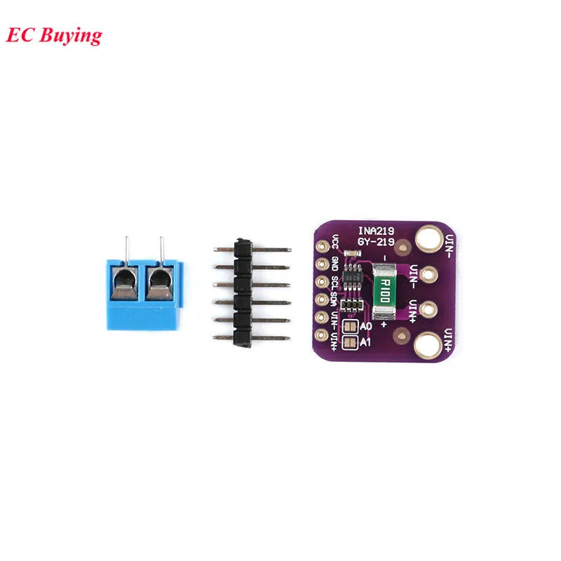 GY-219 INA219 Current Sensor Module I2C GY219 Power Supply For Arduino Electronic PCB DIY DC | Электронные компоненты и