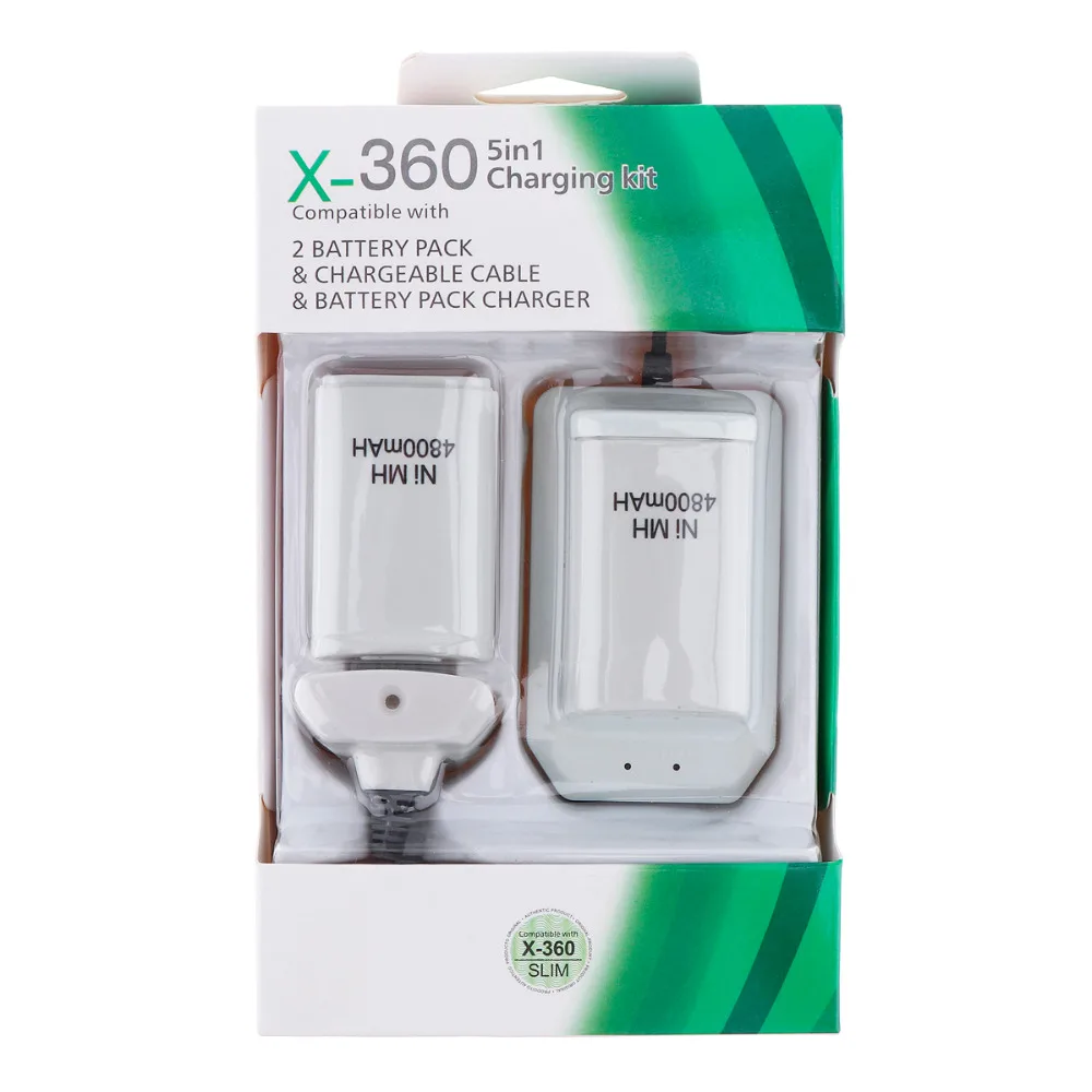 USB кабель Зарядное устройство Док станция для xbox 360 беспроводной игровой