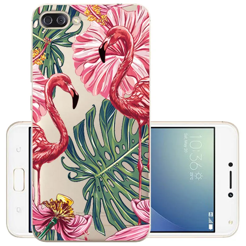 Чехол-книжка с диагональю 5,5 дюйма из ТПУ для Asus Zenfone 4 Max ZC554KL, мягкий силиконовый защитный чехол для Asus Zenfone 4 Max, чехол - Цвет: 34