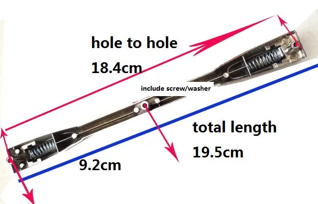 Наконечник для барабана серии 26,38, 49 мм - Цвет: G 19.5cm