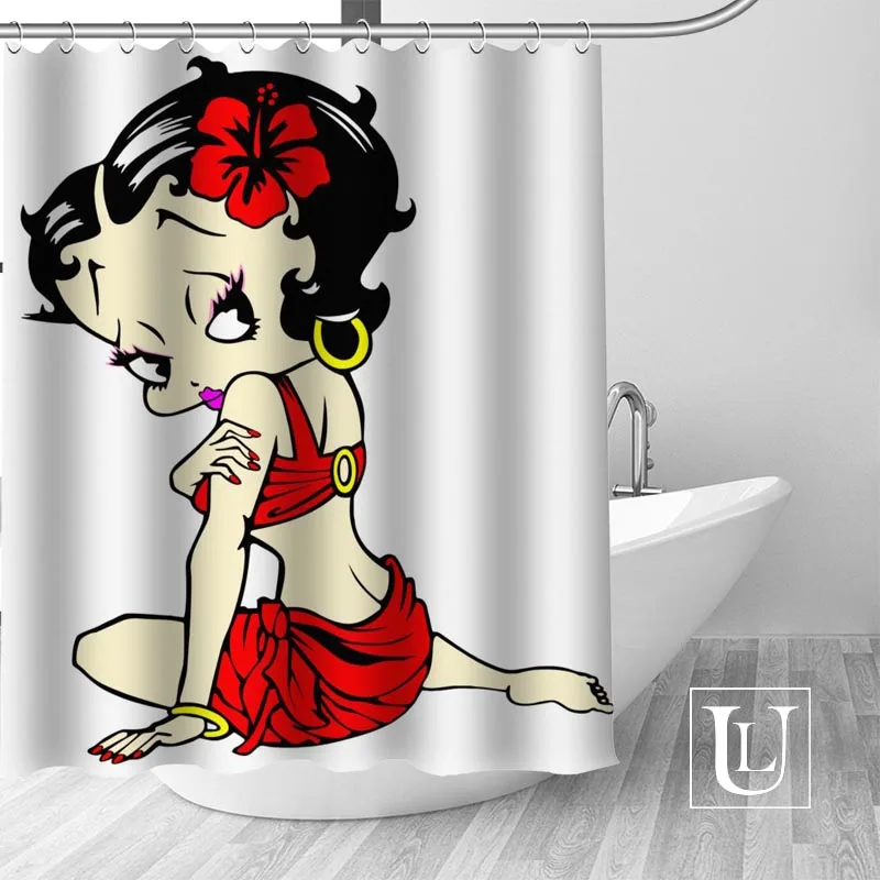 Занавеска для душа Nice Betty Boop 20 s креативная занавеска ванной из