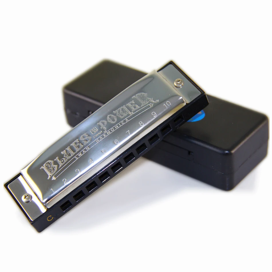 Переносная гармоника SWAN C Key SW1020H латунная из нержавеющей стали для пожилых людей