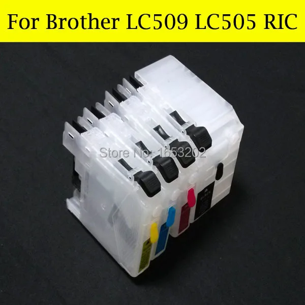 Новинка! Многоразовый картридж для принтеров Brother LC509 LC505|ink cartridge|refillable ink