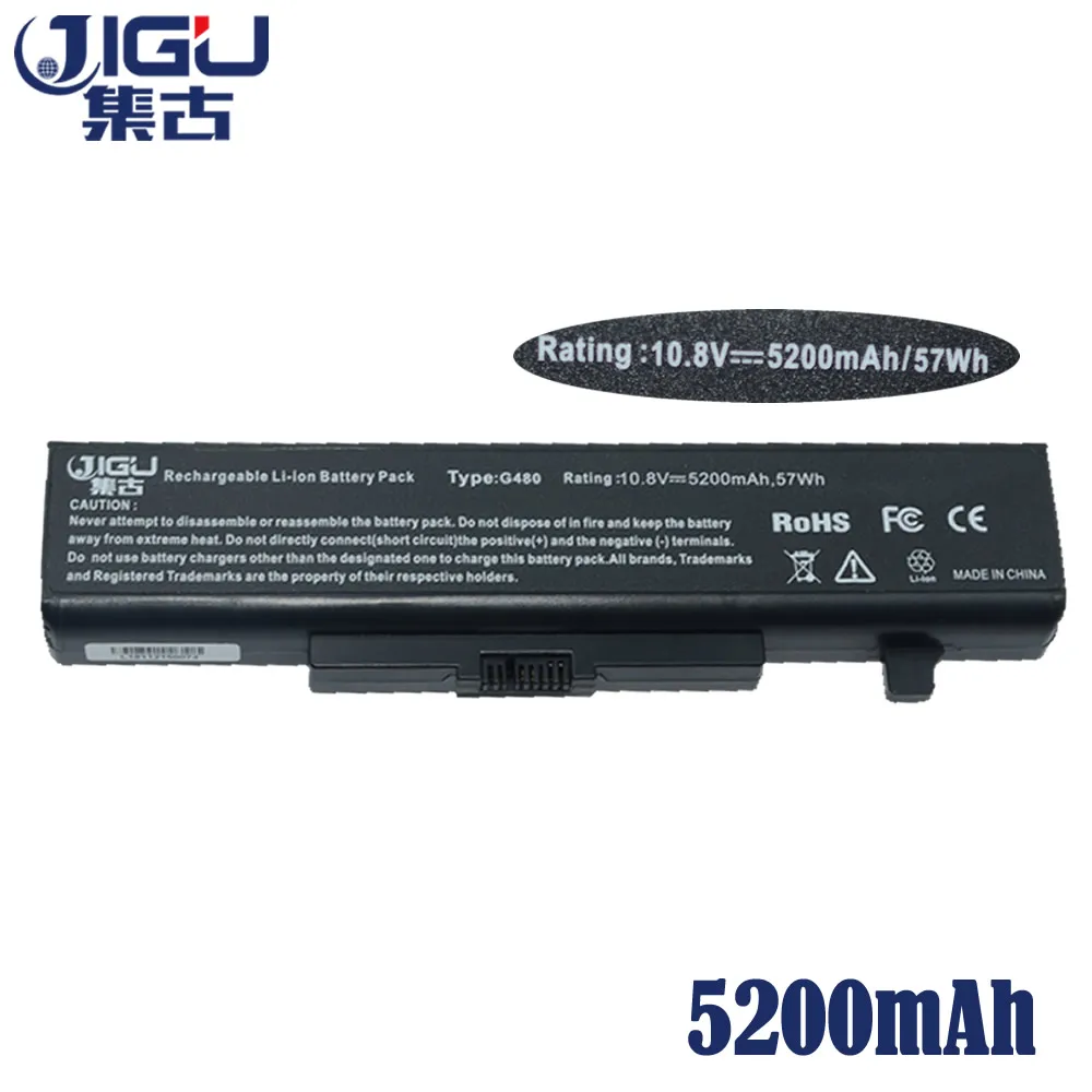 JIGU Laptop Battery L11l6Y01 L11S6Y01 For LenovoY480 Y480P Y580NT G485A G410 Y480A Y580 G480 G485G Z380 Y480M 6Cells | Компьютеры и