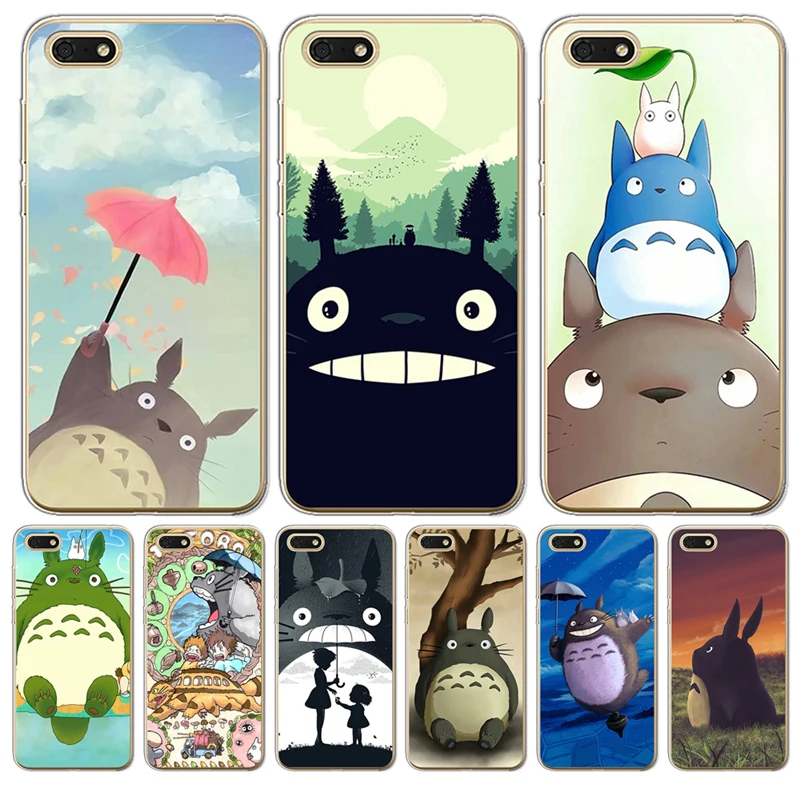 Милый чехол для телефона с изображением Тоторо из аниме Ghibli Миядзаки Huawei Nova 2 Plus 3