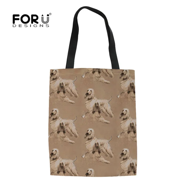 Y4028Z22 FORUDESIGNS/Borzoi складная сумка для покупок с цветочным принтом женская Холщовая Сумка-тоут через плечо продуктовая Сумочка для покупок многоразовая тканевая сумка - Цвет: Y4028Z22