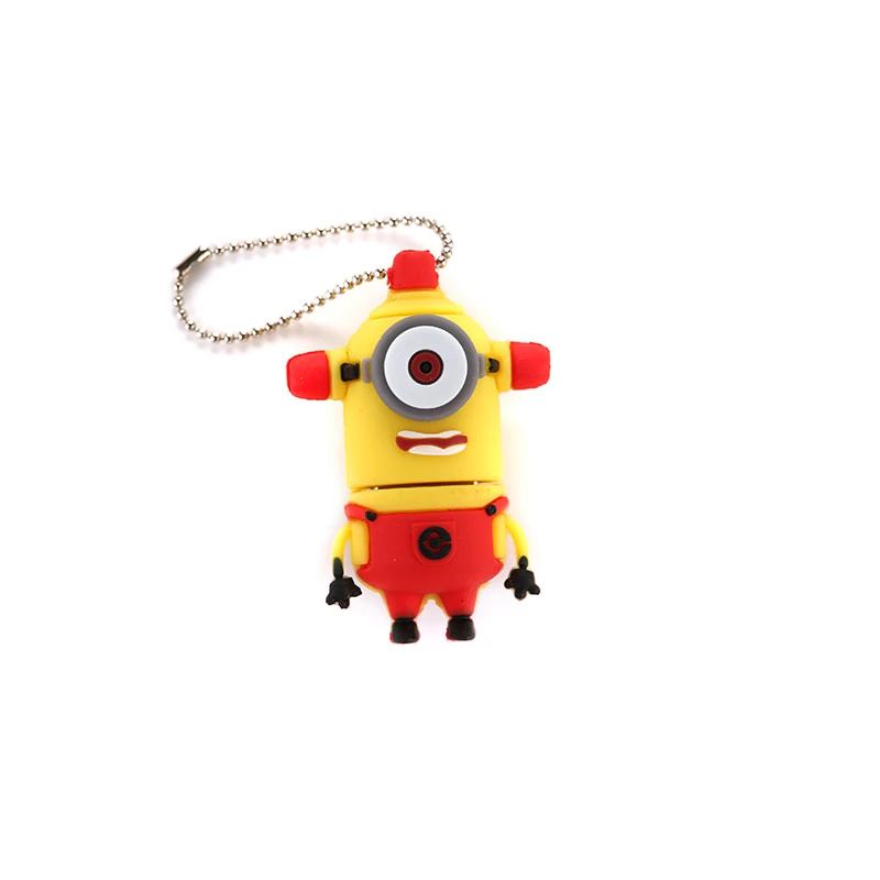 Карта памяти Миньоны, USB 2,0, 8 ГБ, 4 ГБ, 16 ГБ, 32 ГБ, 64 ГБ, 128 ГБ, 2 Гб, флеш-накопитель, Usb флеш-накопитель, Usb флешка, u-диск, карта памяти