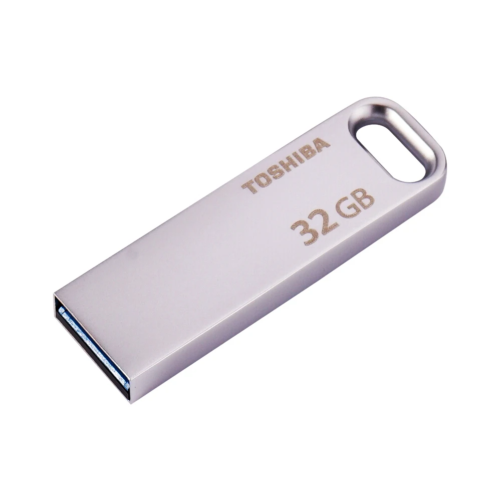 Toshiba U диск 32G 64G 128G USB 3,0 U363 серебристый(металлический USB флэш-накопитель) диск памяти внешний накопитель