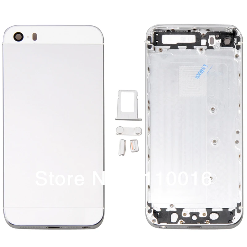 Бесплатная доставка белый/черный Корпус задней крышки + средняя рамка кнопки