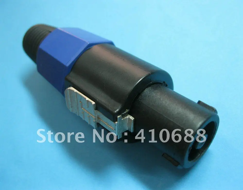 25 шт. синий цвет спикер совместимый аудио кабель 4 полюсный разъем 5284|connector
