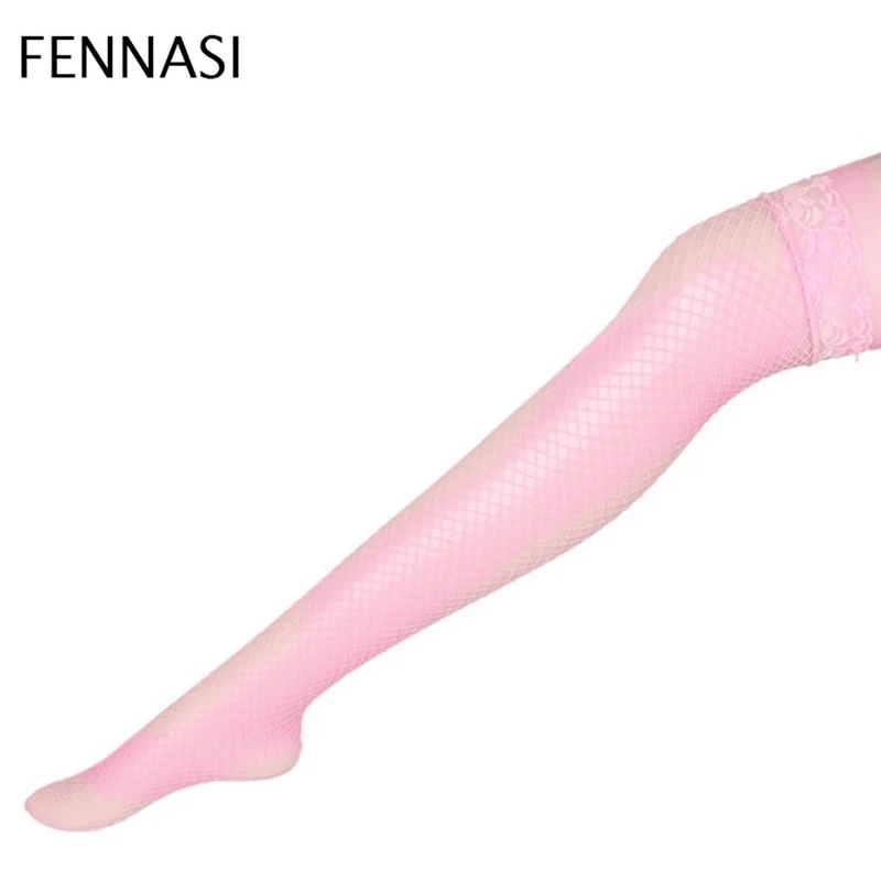 FENNASI сексуальные чулки Frauen Oberschenkel сетчатые дамские рыболовные сети Strumpfhosen Lange