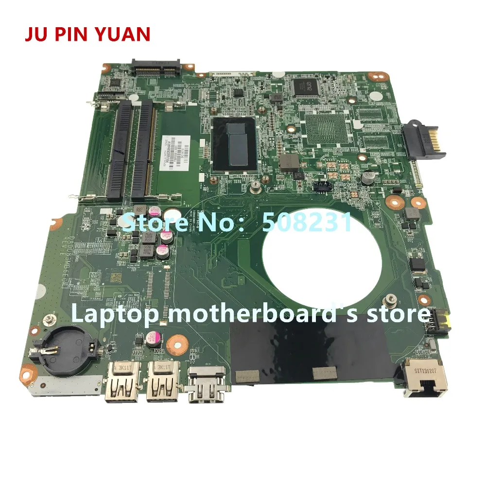 Ju pin yuan 732086-001 732086-501 U83 материнская плата для ноутбука hp Pavilion 15-N серии Материнская плата DA0U83MB6E0 I5-4200U полностью протестирована