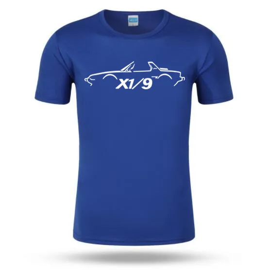 2019 летние Новый стиль для мужчин футболка 100% хлопок Высокое качество FIAT X1/9 BERTONE