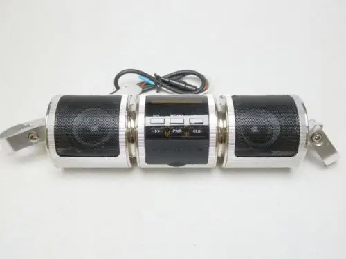 Мотоциклетные аксессуары Водонепроницаемый Bluetooth стерео MP3 FM радиоприемник на