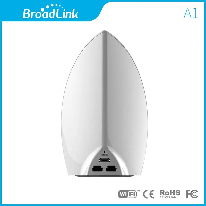 Broadlink A1 E-Air Quality Detector Filter Testing Air Humidity PM2.5 Remote Control by WIFI/Infrared Home Automation EU plug |