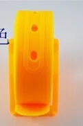 dark yellow Силикагелевый пояс, пластиковый пояс, карамельный тип, модный, для мужчин и женщин, для влюбленных, общий пояс, для защиты от аллергии, для окружающей среды, мужской пояс для защиты от Тала - Цвет: dark yellow
