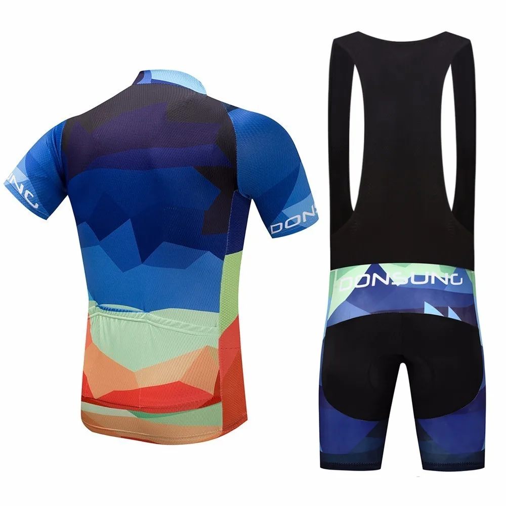 BYDONSUNG Summer Short Sleeve Cycling Set Mountain Bike Clothing Breathable Bicycle Jerseys Clothes Maillot Ropa Ciclismo 2018 | Спорт и