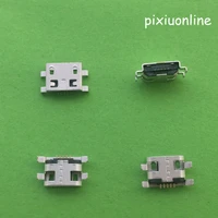 10pcs g29y micro 5pin b type female socket connector plain mouth for mobile phone charging free shipping russia