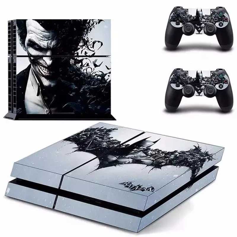 Наклейка с Бэтменом для Sony PS4 PlayStation 4 и 2 контроллера | Электроника